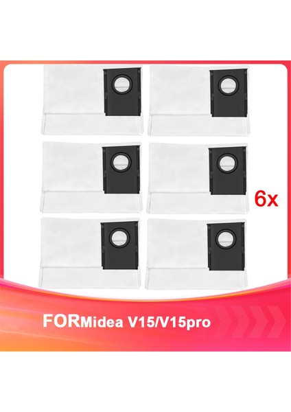 Midea V15/V15PRO Süpürme Robotu Sarf Malzemeleri Süpürme Robotu Aksesuarları (Yurt Dışından)