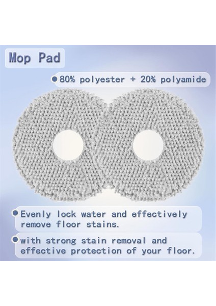 Roborock Saros 10R / G20S Ultra Robot Süpürge Için Yedek Aksesuar Seti Ana Yan Fırça Filtreleri Paspas Pedleri Toz Torbaları (Yurt Dışından) fırsatları