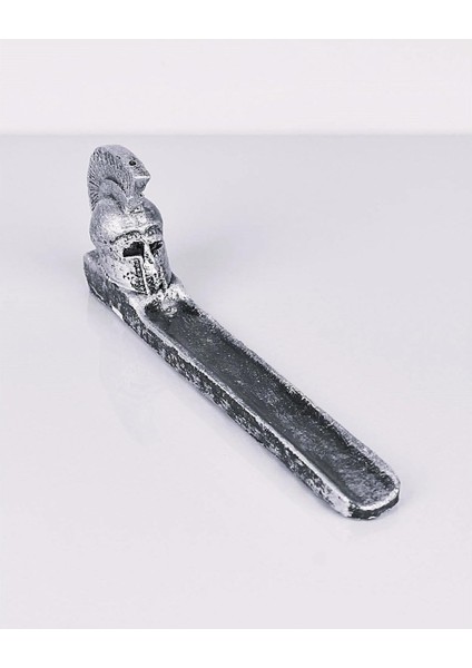 Concept Sertmix Tütsü Hediyeli Dekoratif Miğfer Tütsülük (Gümüş)