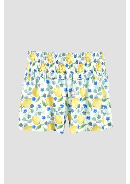 Renkli Lemon Şort Etek