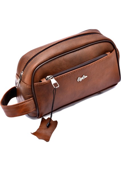 Forest Antik Taba Hakiki Deri Erkek El Çantası - Spor - Seyahat- Günlük - Traş- Bakım