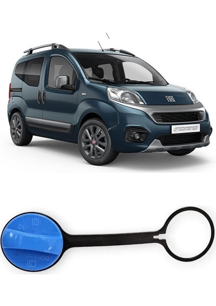 Fiat Fiorino 2015-2024 Uyumlu Multijet Dizel Motor Adblue Depo Dolum Kapağı 52152940