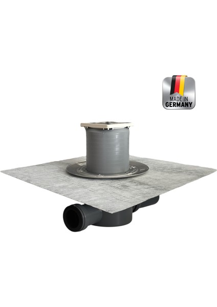 Tip 42 S 10X10CM 50'lik Yan Çıkışlı Lağım Kanalizasyon Pis Koku Önleyici Sifonlu Izolasyonlu Yer Banyo Duş Için Gider Süzgeci modelleri