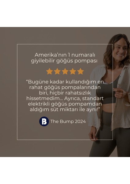 Giyilebilir Çiftli Göğüs Pompası