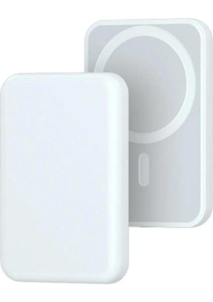 Smartblack Iphone Uyumlu Ios Magsafe Battery Pack Kablosuz Powerbank Şarj Megsafe Powerbank