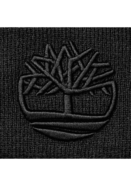 3D Embroidery Beanie Erkek Siyah Şapka TB0A65HP0011 modelleri