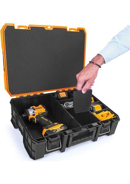 Case Serisi Ayarlanabilir Organizer Bölmeli Takım Çantası (Üst) indirimleri