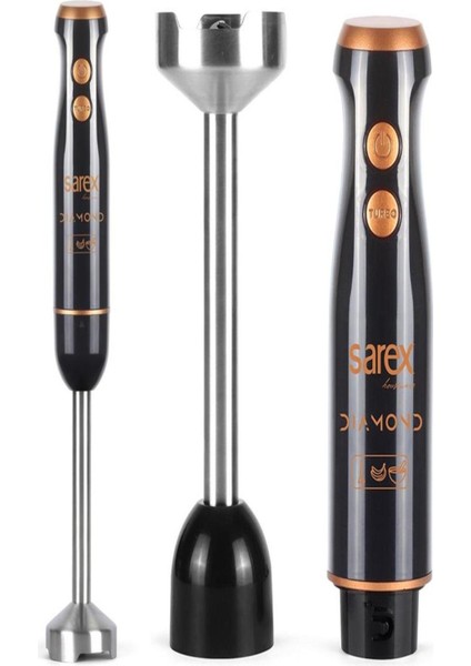 Sarex Diamond Blender Siyah SR-2000