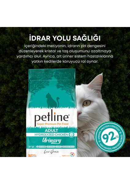 Urinary Tavuklu Kedi Maması 3kg (2 x 1,5 Kg)