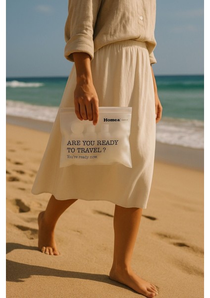 Plastik Seyahat Boy 100ML Füme Şişe ve Kavanoz 5’li Set – Çantalı Seyahat Kiti indirimleri