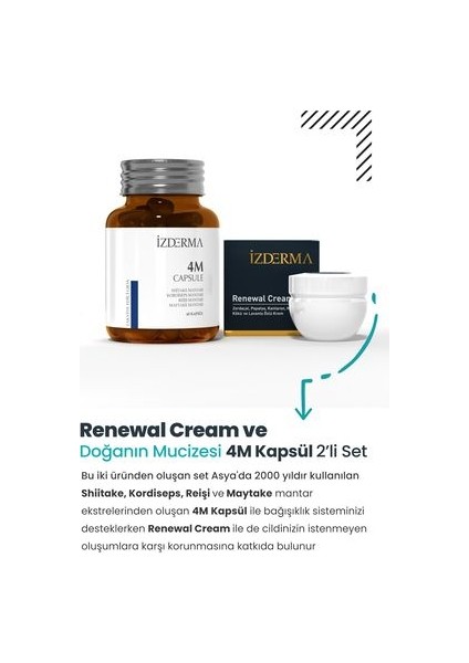 Renewal Cream ve 4M kapsül Seti