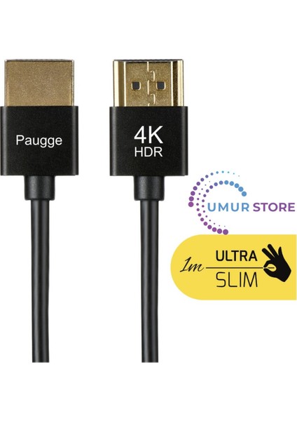 2.0b 4k 60hz 18gbps Hdmı Kablo - 1m fiyatları