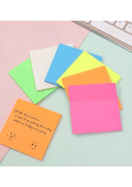 Şeffaf Post-It Yapışkanlı Not Kağıdı -7,5X75CM 50'li