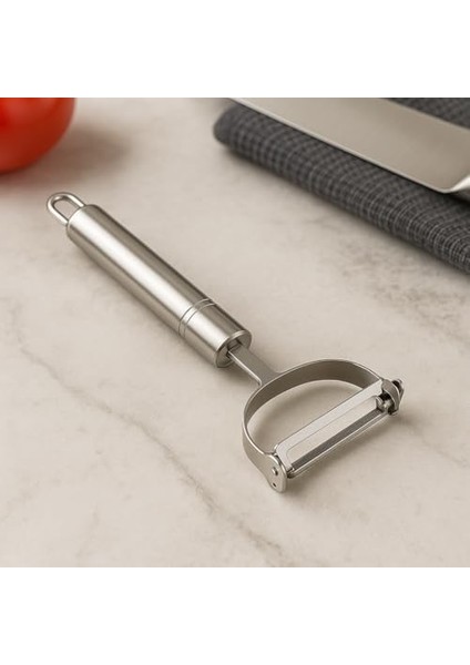 Paslanmaz Çelik Sebze Soyucu - Y Tip Profesyonel Patates Havuç Kabak Soyacağı, Ergonomik Tutma Sapı, Bulaşık Makinesine Uygun fiyatları