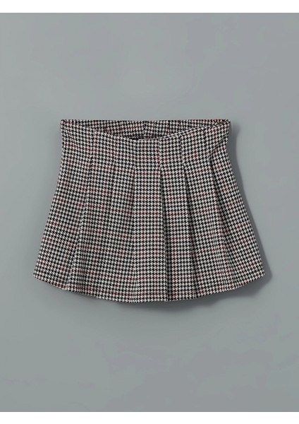 Lcw Kids Ekru Bisiklet Yaka Kız Çocuk Tişört ve Şort Etek modelleri