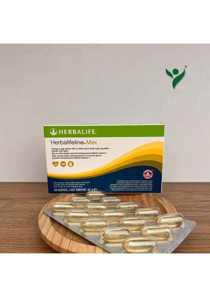 Herbalifeline Max (Omega 3) - Balık Yağı 30 Kapsül