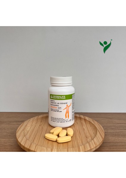 Formül 2 Vitamin ve Mineral Kompleks Erkekler için - 60 Tablet