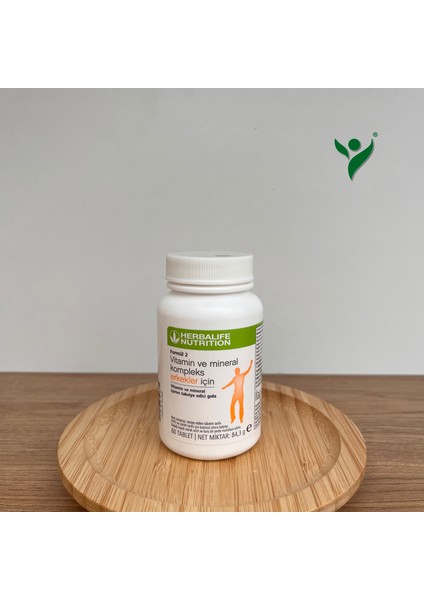 Formül 2 Vitamin ve Mineral Kompleks Erkekler için - 60 Tablet modelleri