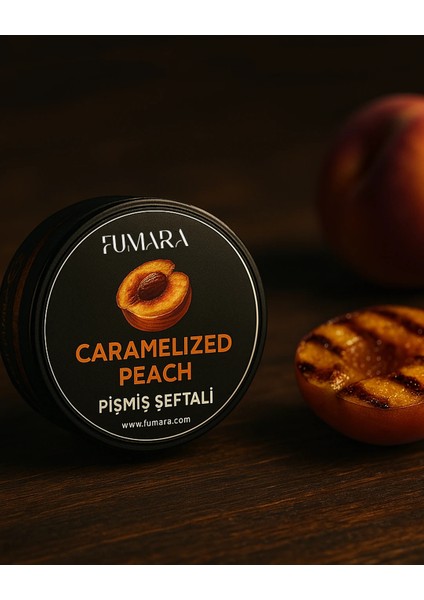 Pişmiş Şeftali Aromalı Nargile Marmelatı 200GR.