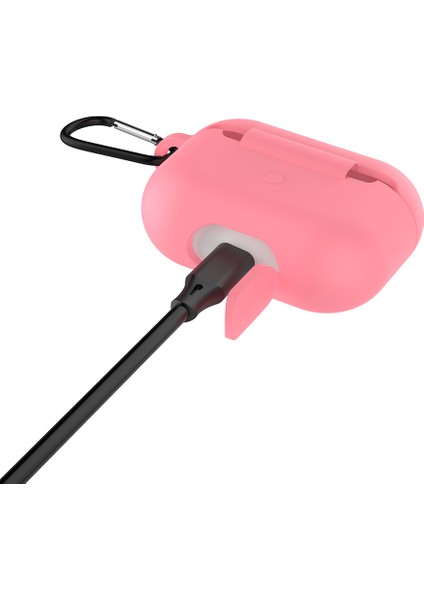 Airpods Pro-Pembe Için Düz Renk Kablosuz Kulaklık Silikon Koruyucu Kılıf Kapak (Yurt Dışından) fiyatları