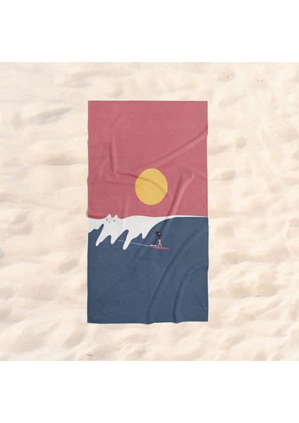 Sunset Glide Plaj Havlusu fırsatları