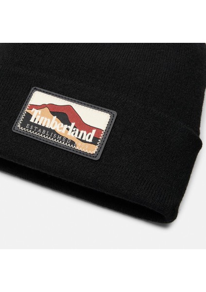 Mountain Patch Beanie Erkek Siyah Şapka TB0A663T0011 fiyatları
