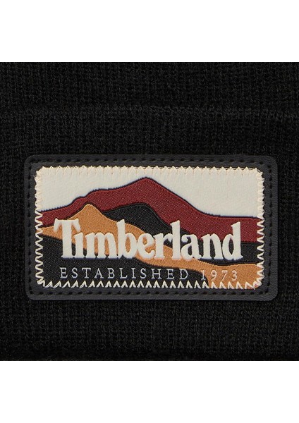 Mountain Patch Beanie Erkek Siyah Şapka TB0A663T0011 modelleri