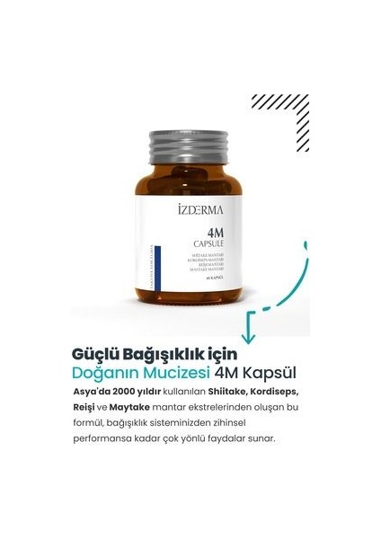 4m Kapsül (ahcc Shiitake Mantarı, Reishi Mantarı Içeren Takviye Edici Gıda ) indirimleri