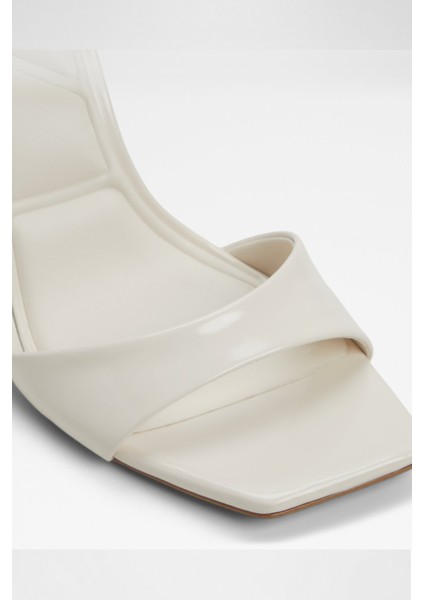 Illustrious Sandalet Orta Boy Topuklu Sandalet - Beyaz indirimleri