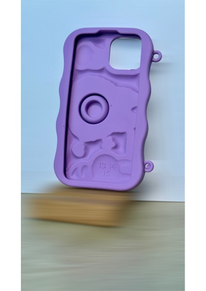 iPhone 15 Uyumlu Labubu Tasarımlı Korumalı Telefon Kılıfı ve Lanyard Seti – 3D Sevimli Karakter fiyatları