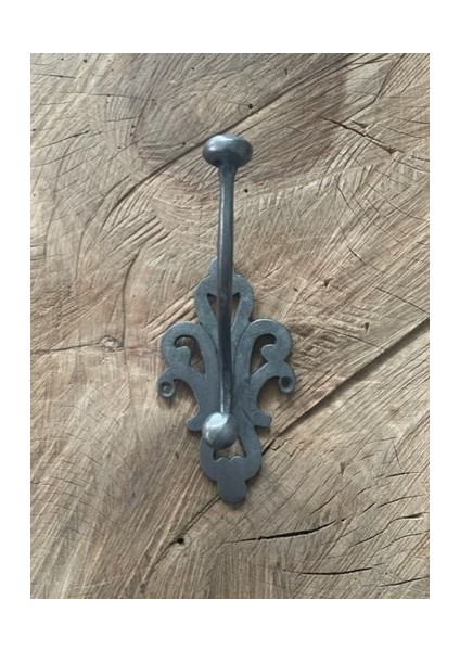 Pirinç Askı Oksit Siyah Portmanto Askısı Vestiyer Dolap Askısı 17CM