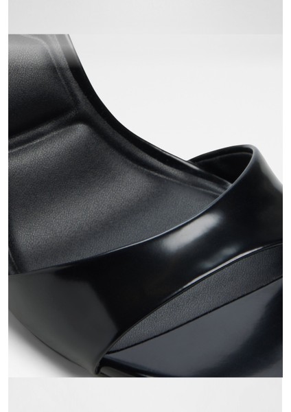 Illustrious Sandalet Orta Boy Topuklu Sandalet - Siyah