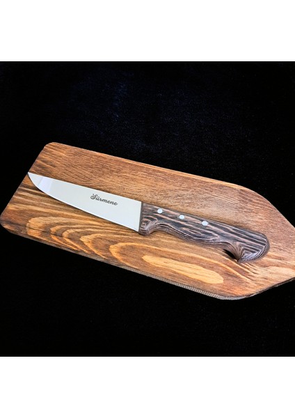 N690 Çelik Pro Kelle Bıçağı, Steak Bıçağı , Ekmek Bıçağı , Et Bıçağı Seti 3 'lü Paket fırsatları