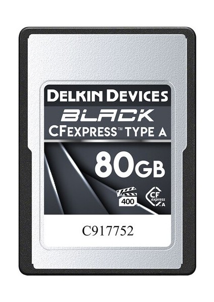80GB Black Cfexpress Type A Hafıza Kartı