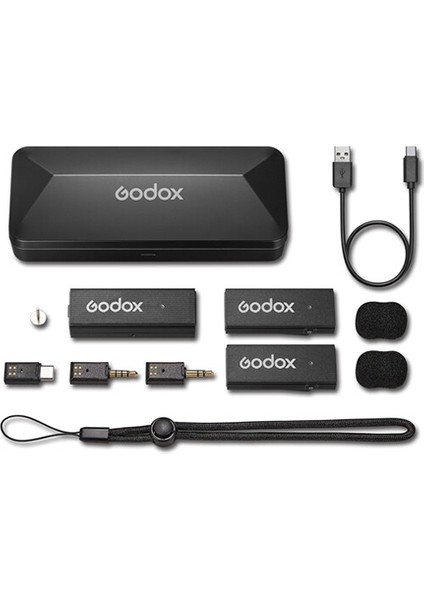 MoveLink Mini Kablosuz Mikrofon Kit2 (Type-C Uyumlu/Siyah) modelleri