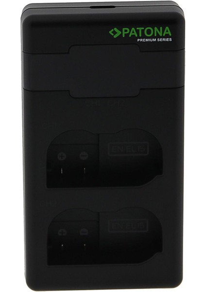 161965 Premium Twin Performance Nikon EN-EL15 PD Şarj Aleti+ PD20W Adaptör fırsatları