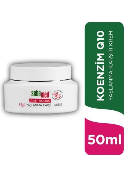 Ela Q10 Yaslanma Karsiti Koruyucu Krem 50 Ml.
