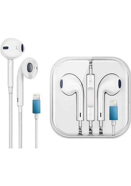 NR71 Pop-Up Window iPhone Ile Uyumlu 14 Pro Lighting Kablolu Kulaklık