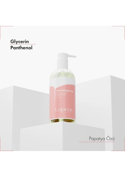 Hassas Ve Atopik Ciltler Için Yüz Temizleme Jeli 400 ml – Aloe Vera, Papatya Özlü, SLS’siz Nazik Temizlik fiyatları