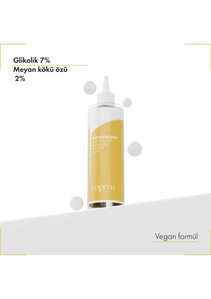 Glikolik Asit Aydınlatıcı Leke Karşıtı Tonik 250 ml fiyatları