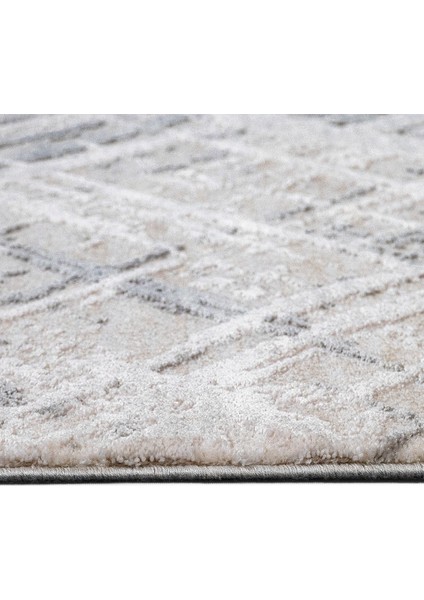 Vaikom Modern Gri Pamuk Dikdörtgen Modern Desenli Akrilik Hav Vermeyen Leke Tutmayan Kolay Temizlenen Yumuşak Makine Salon Yolluk Mutfak Halı fiyatları