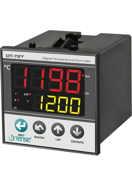 Dijital Multifonksiyon Özellikli Termostat 72X72 M