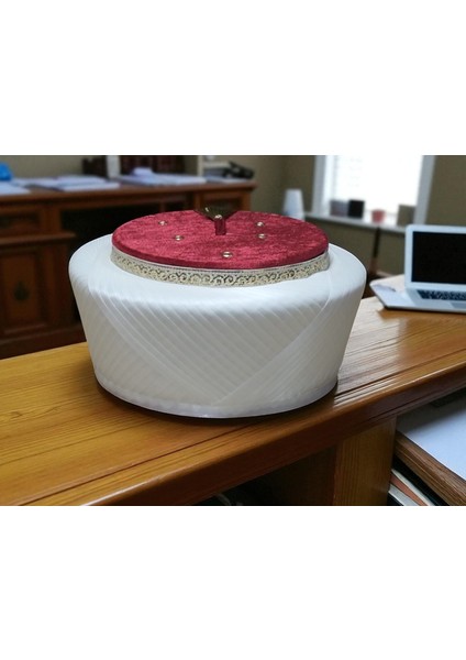 Sarık, Fes, İmam Sarığı, Takke, Cübbe, İmam Cübbesi, Cami Marketi, Cami Malzemeleri , Beyaz Saten Sarıks210