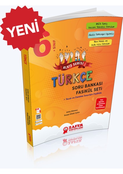 6. Sınıf TÜRKÇE Soru Bankası Fasikül Seti | YENİ