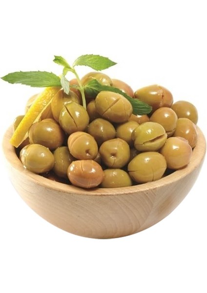 Akdeniz Kırma Yeşil Zeytin 2 kg