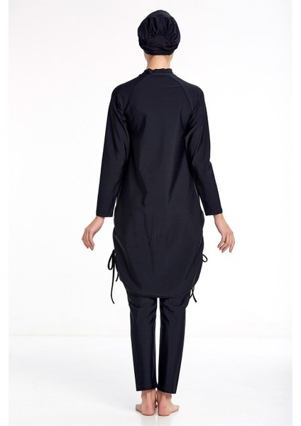 Likralı Tesettür Mayo 4307 Siyah indirimleri