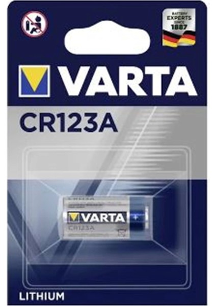 3V 123 A CR123A Lityum Pil