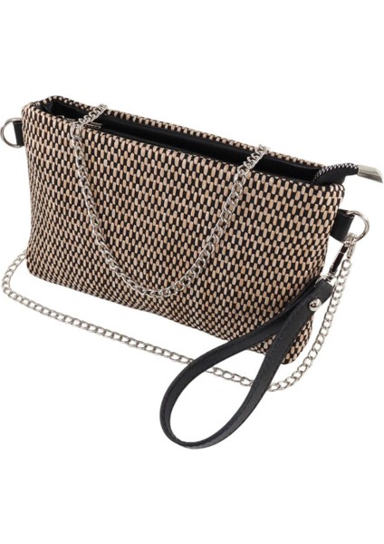 Hasır Örgü Portföy Çanta. Clutch Çanta. Gece Çantası. Davet Çantası. El ve Omuz Çantası. fiyatları