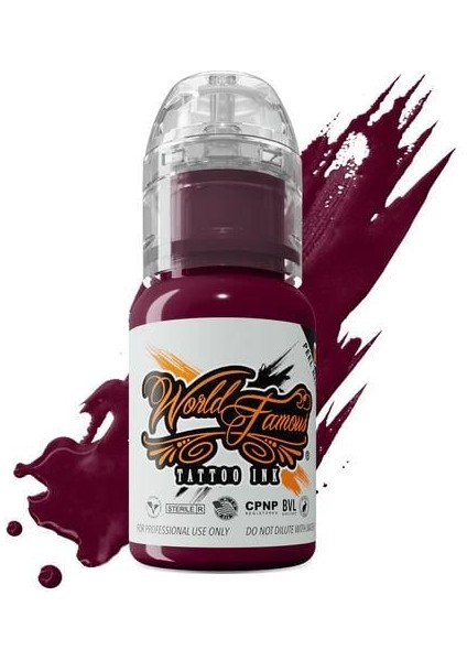 Liberachi Red - World Famous Ink Dövme Boyası - 1/2OZ/15ML