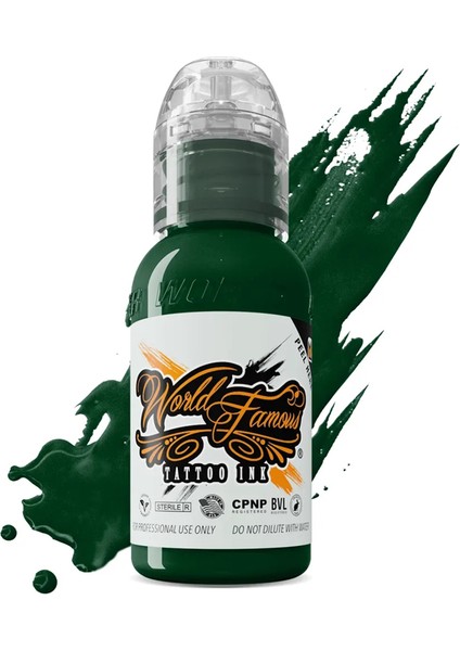 Vegas Green - World Famous Ink Dövme Boyası - 1OZ/30ML